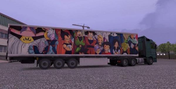 Dragon ball skin for Krone Coolliner