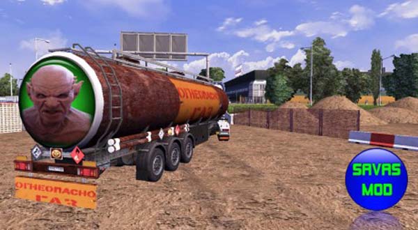 Gas Tank Trailer