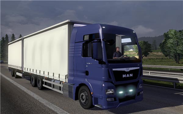 MAN Euro 6 + Trailer