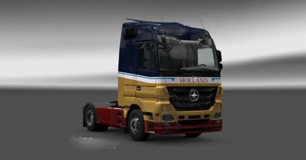 Mercedes Actros Holland Style Skin