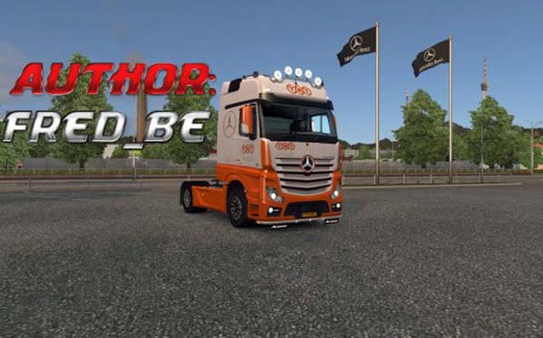 Mercedes MPIV + Trailer ProfiLiner TNT