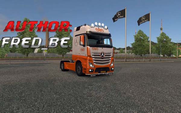 Mercedes MPIV + Trailer ProfiLiner TNT