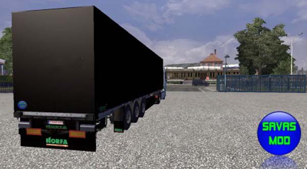 New Black Norfa Trailer