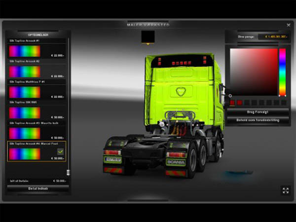 Norway BRING skin Scania r2008 