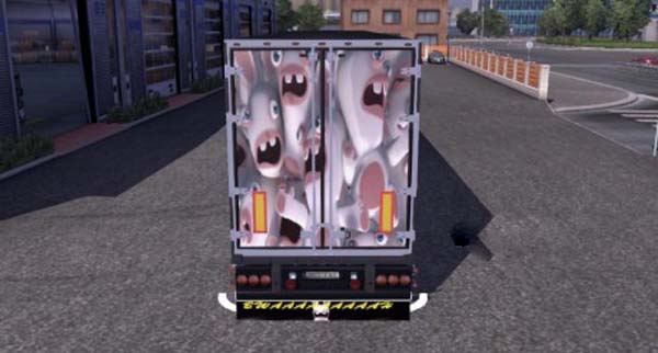 Rabbids Trailer Skin