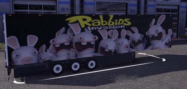 Rabbids Trailer Skin