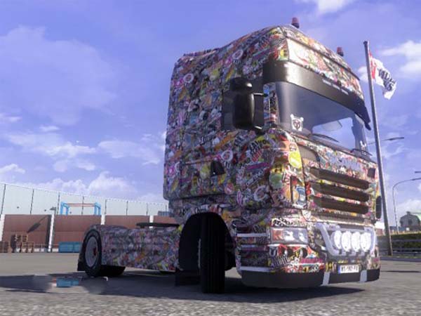 Scania JDM Stickers 