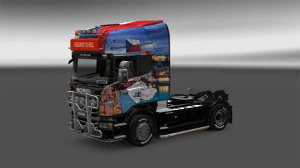 Scania R – Czech Trucker Skin 