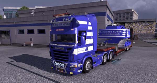 Scania Streamline T. van der Vijver Skin 