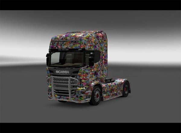 Skins Stickers Boom For All Trucks