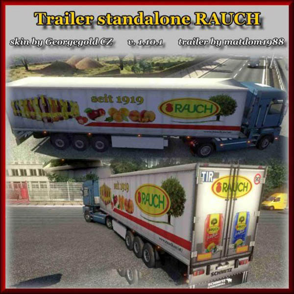 Standalone trailer Schmitz Rauch