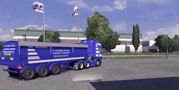 T. van der Vijver Tipper Trailer Skin