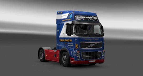 Volvo FH 2009 Steve Swain Skin 