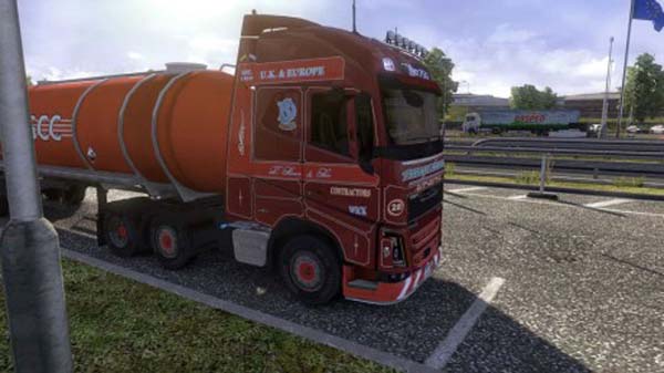 Volvo FH 2012 D.Steven & Son Skin