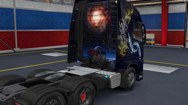 Volvo FH 2012 HD Stylish Skin