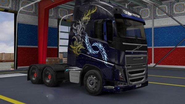 Volvo FH 2012 HD Stylish Skin