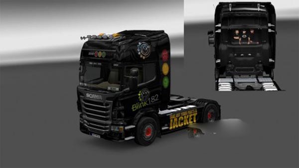 Blink182 Scania Skin