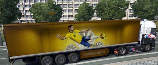 Brazil 2014 Trailer Skin