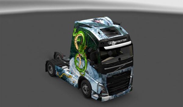Chines Dragon skin for Volvo FH 