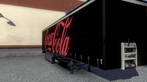 Coca Cola Zero Trailer Skin 