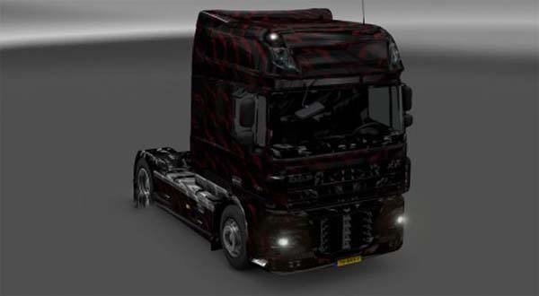 DAF Black skin and interior 