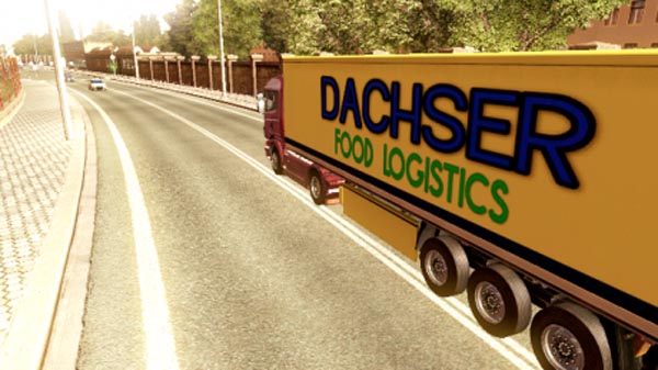 Dachser Intelligent Logistics Trailer Skin