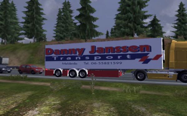 Danny Janssen Transport Trailer Skin
