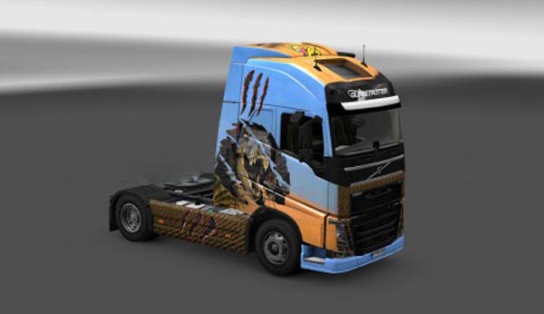 Dino skin for Volvo FH 