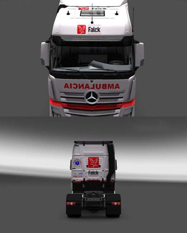 Falck skin for MB Actros IV
