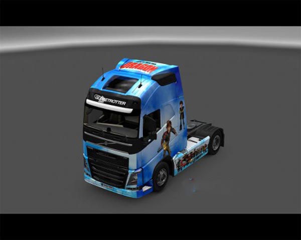 How to train your dragon skin for volvo FH