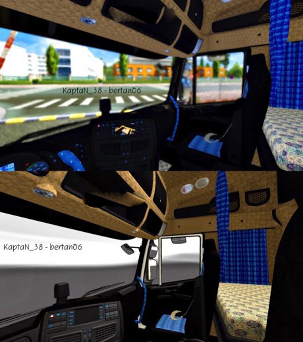 Iveco Hi Way Dark Turkish Interior