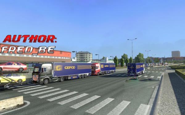 MAN TGX + Trailer Gefco