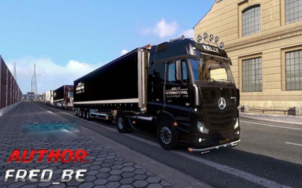 Mercedes MPIV + Trailer Kelly Intl 