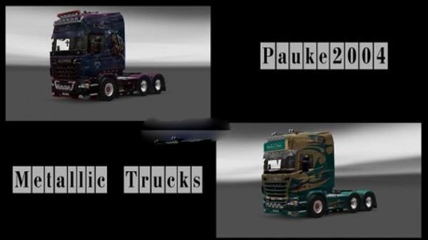 Paukes Metallic trucks