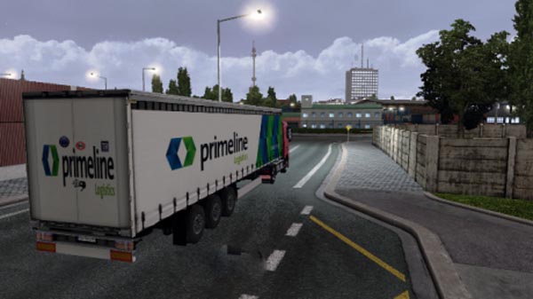 Primeline Logistics Trailer Skin