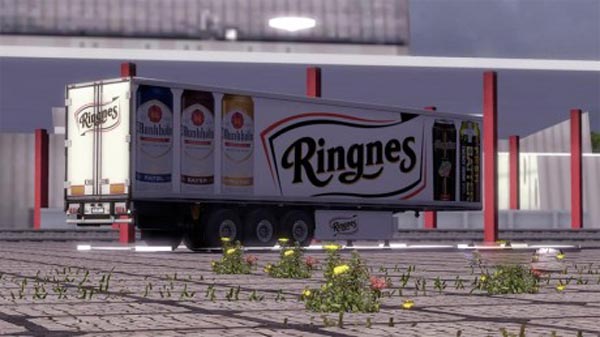 Ringnes Krone CoolLiner Trailer Skin