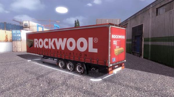 Rockwool KRONEProfiLiner Trailer Skin