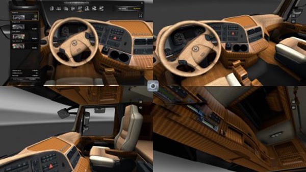 Rustic interior for Mercedes