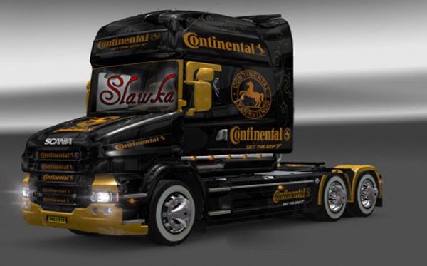 Scania T Continental Skin