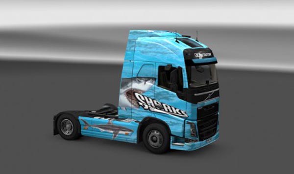 Shark skin for Volvo FH