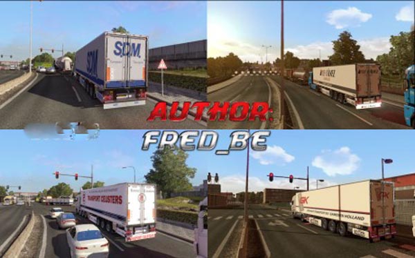 Skin Pack Trailer Coolliner Chereau V2