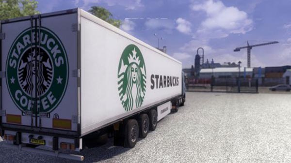 Star Bucks Trailer Skin 