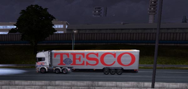 Tesco Trailer Skin