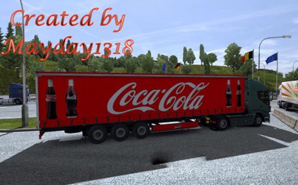 Trailer ProfiLiner Coca-Cola