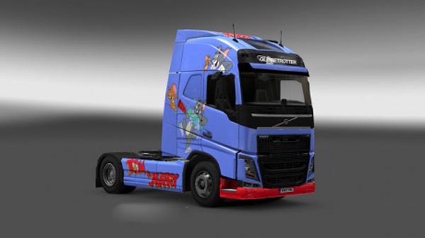 Volvo FH 2012 Tom & Jerry Skin 