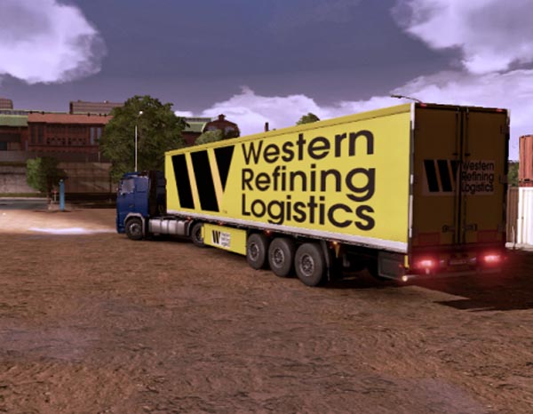 WNR Logistics Trailer Skin