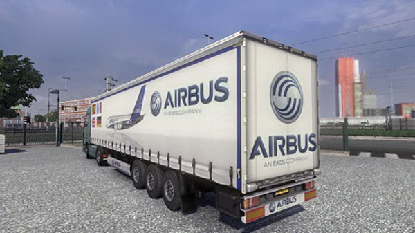 Airbus A380 Trailer Skin