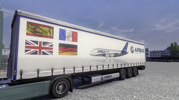 Airbus A380 Trailer Skin