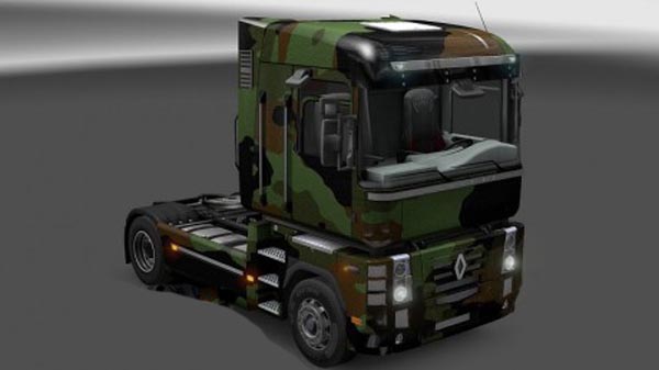 Camo skin for Renault Magnum