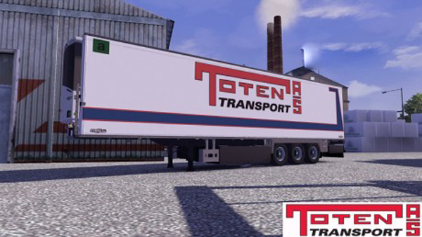 Chereau Toten Transport Trailer Skin 